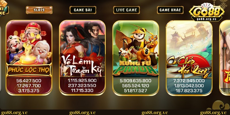 Giới thiệu hạng mục slot game tại sàn giải trí iWin Club