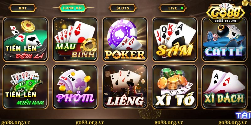 Game Yo88 - Sân chơi uy tín hút khách top 1 Châu Á năm 2025 2 Bộ sưu tập trò chơi bài tại sàn giải trí Yo88 thú vị, kịch tính